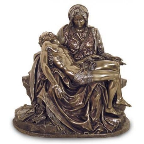 FIGURA RELIGIOSA LA PIEDAD 26 CM.