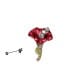 BROCHE DECORATIVO FLOR CON PERLAS