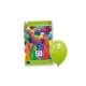 BOLSA DE GLOBOS COLORES SURTIDOS (50 GLOBOS)