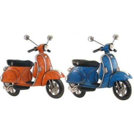 CUELGA-LLAVES PARED VESPA AZUL ORIGINAL - Heracles