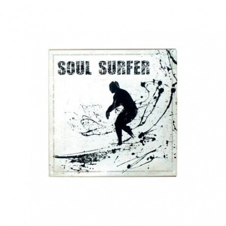 PLACA PARED SOUL SURFER 30X30 CM.