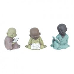 SET 3 MONJES 14X12X9.5 CM.