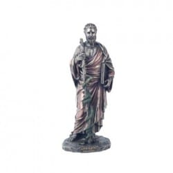 FIGURA DIOS GRIEGO HIPPOCRATES 25X10X9 CM.