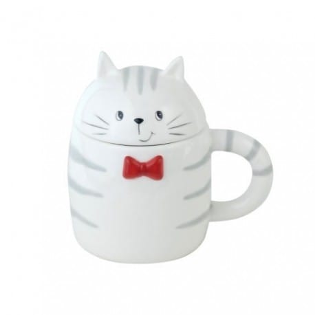 MUG GATO 14X14X9.5 CM.