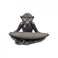 FIGURA BANDEJA MONO 22X31X17 CM.