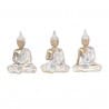 SET 3 FIGURAS BUDA FELIZ 13X9.5X5 CM.