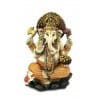 FIGURA RESINA GANESHA 16X10X9 CM.