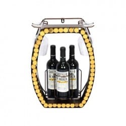 BOTELLERO METAL 44.5X33X17 CM.