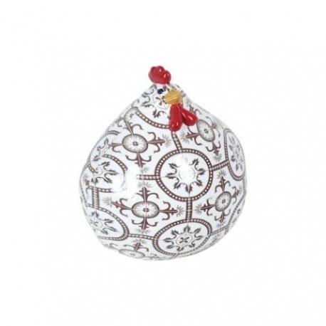 FIGURA GALLINA 11X10.5X10 CM.