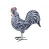 FIGURA GALLO RESINA 30X28X11 CM.