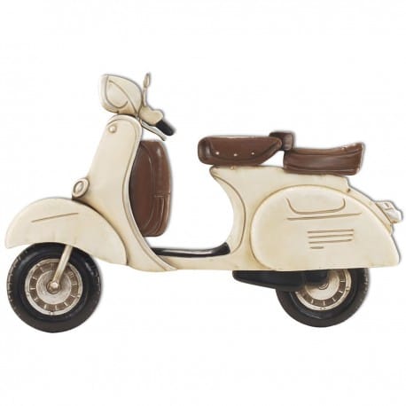 ADORNO PARED SCOOTER METAL 62X2X41 CM.