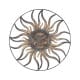 ADORNO PARED SOL METAL 45X3X45 CM.