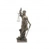 FIGURA LA JUSTICIA RESINA 8X7X20 CM.