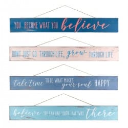SET 4 ADORNOS PARED SURF 80X0.90X10 CM.