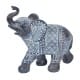 FIGURA ELEFANTE RESINA 18X7.5X17.5 CM.