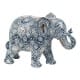 FIGURA ELEFANTE AFRICANO RESINA 27x9.5X19.50 CM.