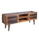 MUEBLE TELEVISIÓN MADERA RETRO 150X40X61 CM.