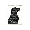 PLACA PARED PERRO 25X0.10X33 CM.