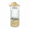 DISPENSADOR DE BEBIDAS 3.5 L. CON SOPORTE FIBRA Y VIDRIO 17X17X48 CM