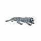 FIGURA LEOPARDO RESINA 30X6.5X7 cm.