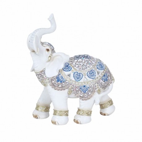 FIGURA ELEFANTE RESINA 16x6.5X19 CM.