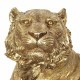 FIGURA TIGRE DORADO RESINA 108X50X43 cm.