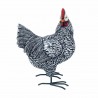 FIGURA GALLINA RESINA 17X9.5X23.5 CM.