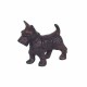 FIGURA PERRO HIERRO COLADO 11.5x4X10 CM.