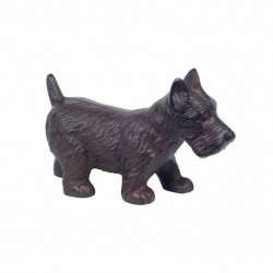 FIGURA PERRO HIERRO COLADO 23x7.5X14 CM.