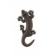 APLIQUE PARED LAGARTO HIERRO COLADO 12X6X2 CM.