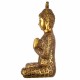 FIGURA BUDA DORADO ARCILLA 42X31X70 CM.