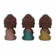 SET 3 BUDAS LINDA RESINA 3.5X3.5X7 CM.