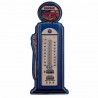 TERMÓMETRO GASOLINERA GARAGE VINTAGE METAL 16.5X2X48 CM.