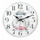 RELOJ PARED PARÍS RETRO POSTALE VINTAGE MADERA 34X4X34 CM.