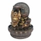 FUENTE BUDA RESINA 22X22X28 CM.