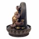 FUENTE BUDA RESINA 22X22X28 CM.