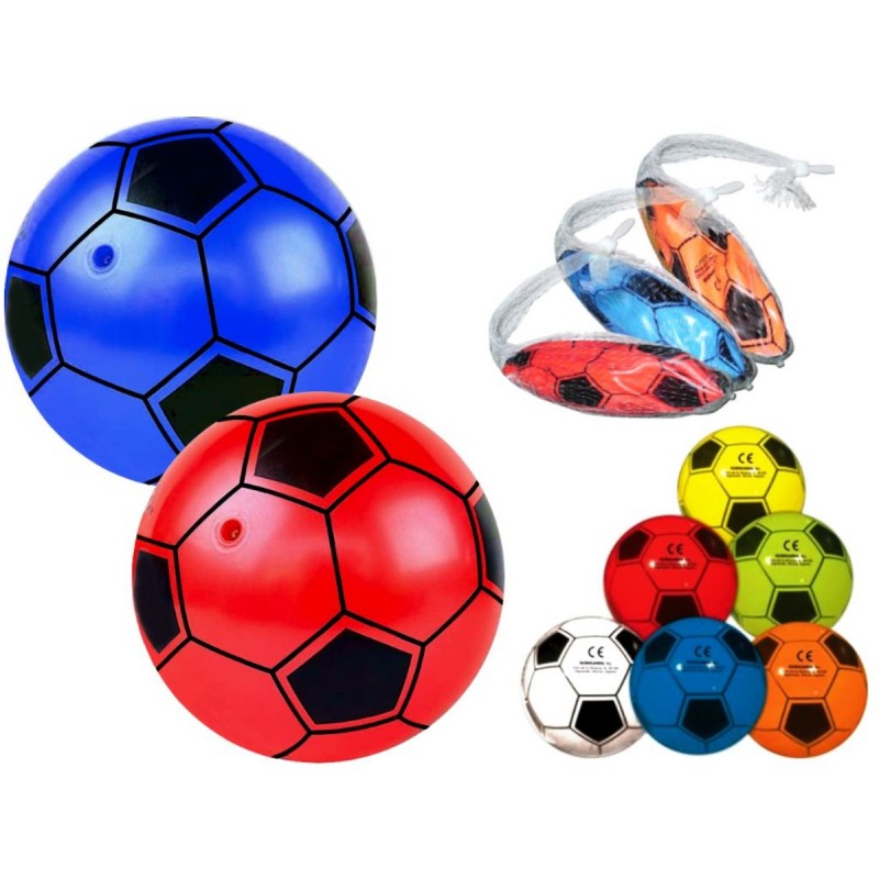 Balones de plastico en colores surtidos 24 cm
