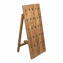 BOTELLERO VINO MADERA 49X45X110 CM.