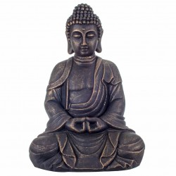 FIGURA BUDA ARCILLA 36X28X52 CM.