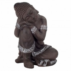 FIGURA BUDA ARCILLA 29X26X41 CM.