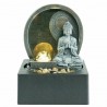 FUENTE BUDA RESINA 18X18X25 CM.