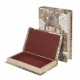 SET 2 CAJAS LIBRO BUDA ORIENTAL MADERA 26X17X5 CM.