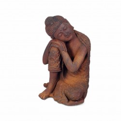 FIGURA BUDA SENTADO MAGNESIA 22X24X35 CM.