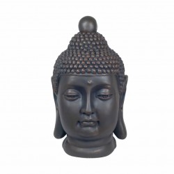 FIGURA CABEZA BUDA MAGNESIA 27X28X52 CM.