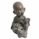 FUENTE BUDA LED RESINA 19X21X32 CM.