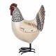 FIGURA GALLO RESINA 16.5X12X23 CM.