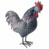 FIGURA GALLO RESINA 28.5X11X28 CM.