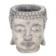 MACETERO CABEZA BUDA RESINA 17X18X19 CM.