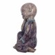 FIGURA BUDA ARRODILLADO RESINA 33X31.5X16.50 CM.