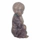 FIGURA BUDA ARRODILLADO RESINA 33X31.5X16.50 CM.